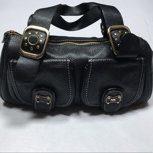Michael Kors Black leather purse.
